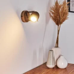 Luminaires Rustiques-hofstein Applique murale Kuah Noir, 1 lumière