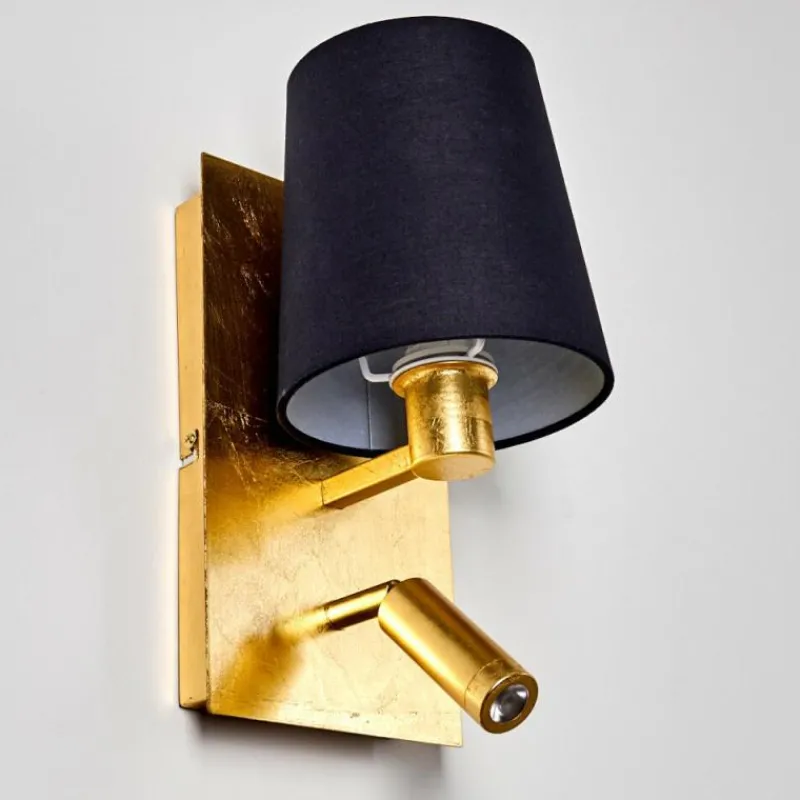 Lampes En Tissu-hofstein Applique murale Kublis Or, 2 lumières