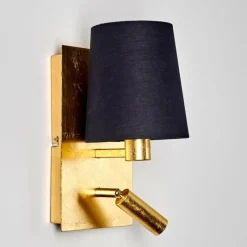 Lampes En Tissu-hofstein Applique murale Kublis Or, 2 lumières