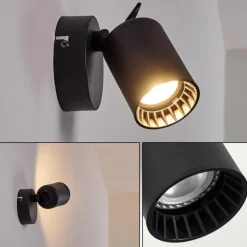 hofstein Applique murale Kullaberg Noir, 1 lumière