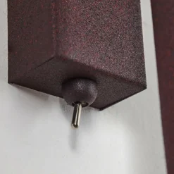 hofstein Applique murale Kundi Rouille, 1 lumière