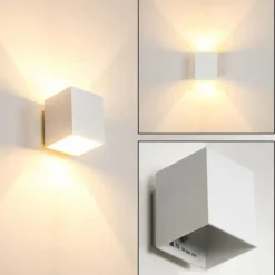 hofstein Applique murale Laforsen Blanc, 1 lumière