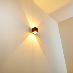 Lampe Turque-hofstein Applique murale Laforsen Or, Noir, 1 lumière