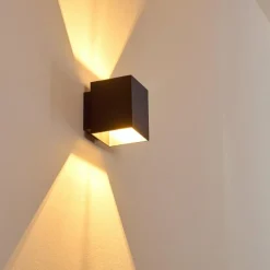 hofstein Applique murale Laforsen Noir, 1 lumière* Appliques