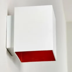 Lampes Dorées-hofstein Applique murale Laforsen Or, Blanc, 1 lumière