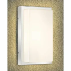 Luminaires LCD Applique murale LCD Falkensee Acier inoxydable, 1 lumière