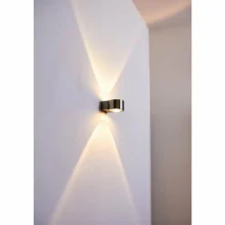 Luminaires LCD Applique murale LCD Fehmarn Acier inoxydable, 1 lumière