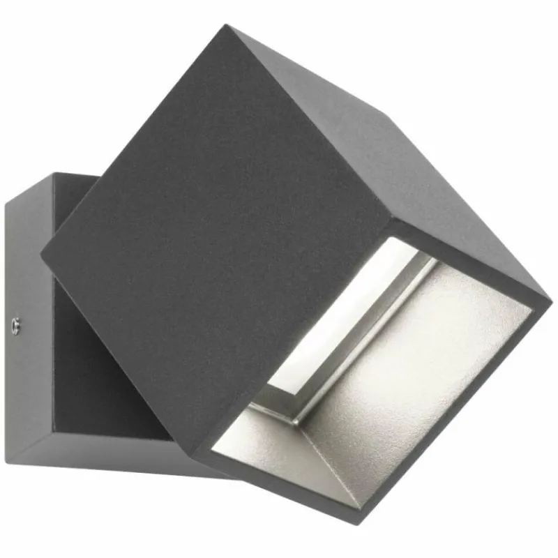 Luminaires LCD Applique murale LCD Typ 5002 LED Gris, 1 lumière