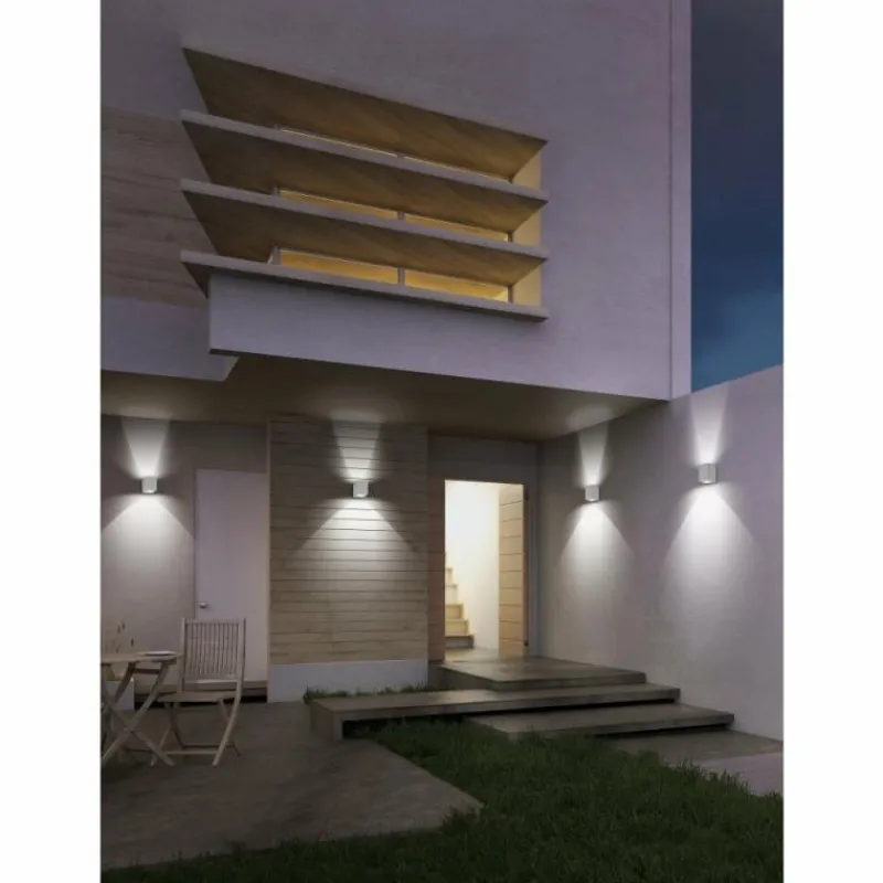 Luminaires LCD Applique murale LCD Typ 5024 LED Blanc, 2 lumières