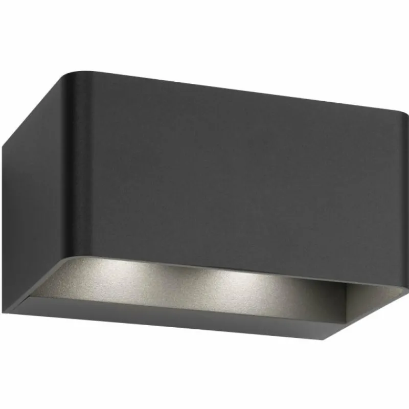 Luminaires LCD Applique murale LCD Typ 5042 LED Gris, 4 lumières