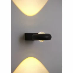 Luminaires Globo Lighting Applique murale LED d'extérieur Globo RINAH Gris, 2 lumières