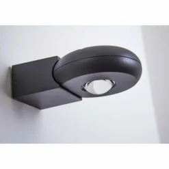 Luminaires Globo Lighting Applique murale LED d'extérieur Globo RINAH Gris, 2 lumières