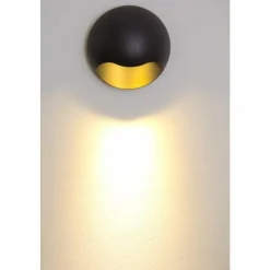 Luminaires Globo Lighting Applique murale LED d'extérieur Globo ELARA Gris, 2 lumières