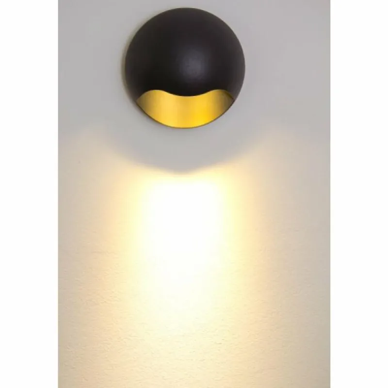 Luminaires Globo Lighting Applique murale LED d'extérieur Globo ELARA Gris, 2 lumières