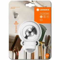 Luminaires Ledvance Applique murale LEDVANCE SPYLUX Blanc, 1 lumière, Détecteur de mouvement* Éclairage Led