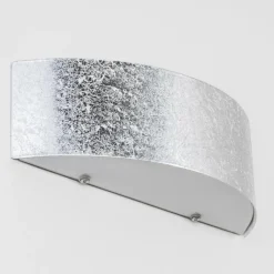 hofstein Applique murale Lesina L Argenté, 2 lumières