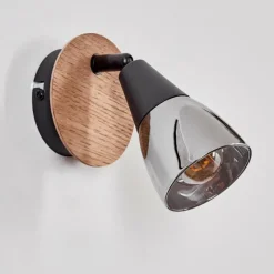 hofstein Applique murale Leteque Écru, Noir, 1 lumière