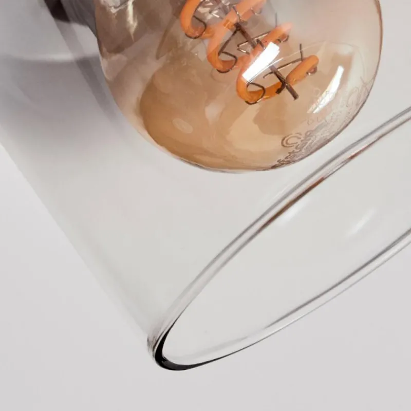 hofstein Applique murale Leteque Laiton, Noir, 1 lumière