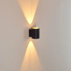 hofstein Applique murale Letsbo Noir, 1 lumière* Appliques