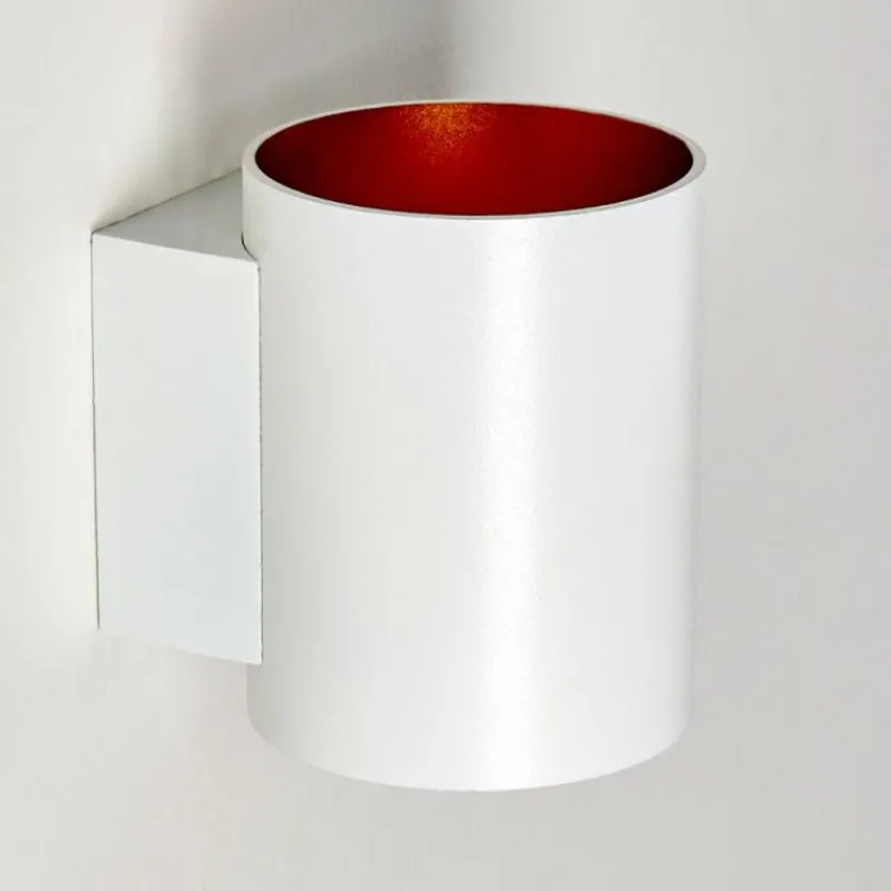 Lampes Dorées-hofstein Applique murale Letsbo Or, Blanc, 1 lumière