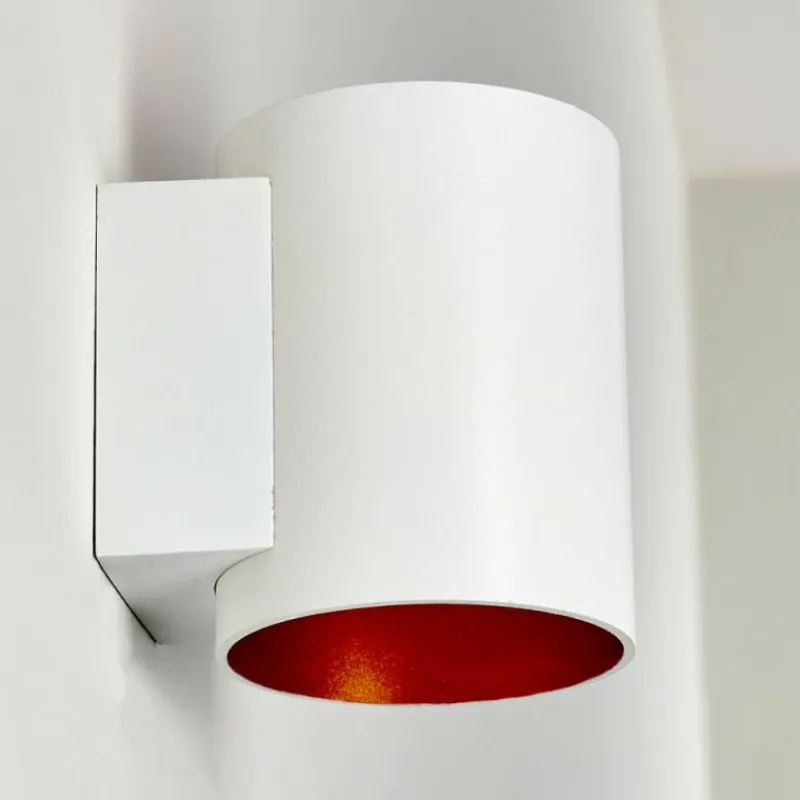 Lampes Dorées-hofstein Applique murale Letsbo Or, Blanc, 1 lumière