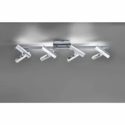 Luminaires Leuchten Direkt Applique murale Leuchten Direkt Rico LED Nickel mat, 8 lumières* Éclairage Led