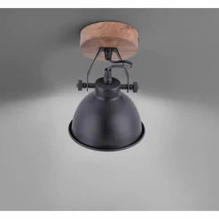 Lampes Industrielles-Luminaires Leuchten Direkt Applique murale Leuchten Direkt Noir, 1 lumière