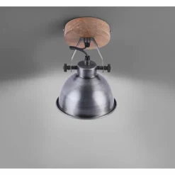 Lampes Industrielles-Luminaires Leuchten Direkt Applique murale Leuchten Direkt Acier brossé, 1 lumière