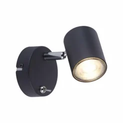 Luminaires Leuchten Direkt Applique murale Leuchten Direkt TARIK LED Noir, 1 lumière* Éclairage Led