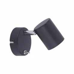 Luminaires Leuchten Direkt Applique murale Leuchten Direkt TARIK LED Noir, 1 lumière* Éclairage Led