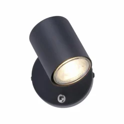 Luminaires Leuchten Direkt Applique murale Leuchten Direkt TARIK LED Noir, 1 lumière* Éclairage Led