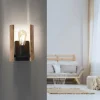 Lampes En Bois-Luminaires Leuchten Direkt Applique murale Leuchten-Direkt LOG Écru, 1 lumière
