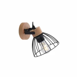 Lampes En Bois-Luminaires Leuchten Direkt Applique murale Leuchten-Direkt LAMI Écru, 1 lumière