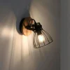 Lampes Vintages & Rétros-Luminaires Leuchten Direkt Applique murale Leuchten-Direkt TARO Écru, Noir, 1 lumière