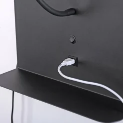 Luminaires Leuchten Direkt Applique murale Leuchten-Direkt BOARD LED Noir, 1 lumière* Éclairage Led