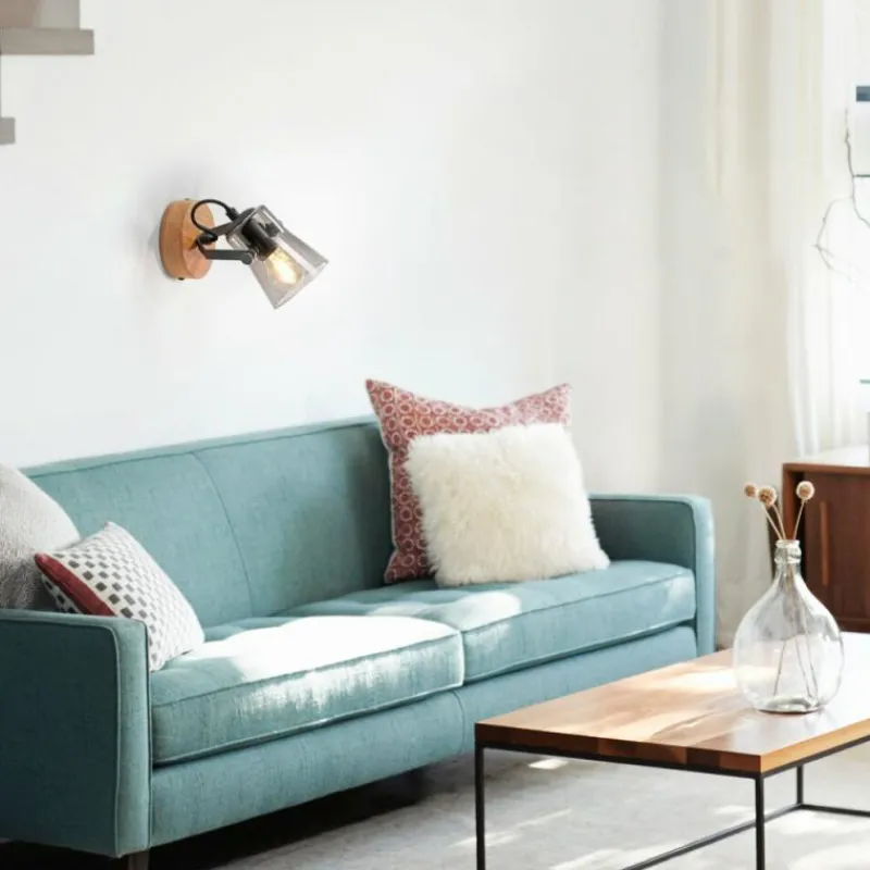 Luminaires Scandinaves-Luminaires Leuchten Direkt Applique murale Leuchten-Direkt GREEN LANGSTRÖM Écru, Noir, 1 lumière