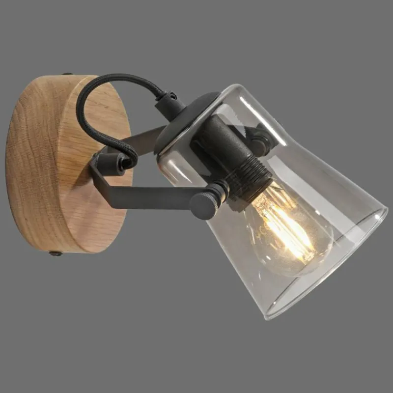 Luminaires Scandinaves-Luminaires Leuchten Direkt Applique murale Leuchten-Direkt GREEN LANGSTRÖM Écru, Noir, 1 lumière