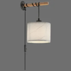 Luminaires Scandinaves-Luminaires Leuchten Direkt Applique murale Leuchten-Direkt GREEN SOFIE Écru, Noir, 1 lumière