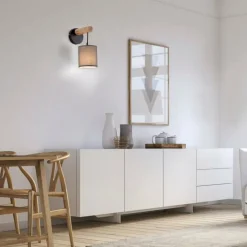 Luminaires Scandinaves-Luminaires Leuchten Direkt Applique murale Leuchten-Direkt GREEN TRIBU Écru, Noir, 1 lumière