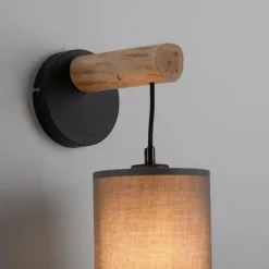 Luminaires Scandinaves-Luminaires Leuchten Direkt Applique murale Leuchten-Direkt GREEN TRIBU Écru, Noir, 1 lumière