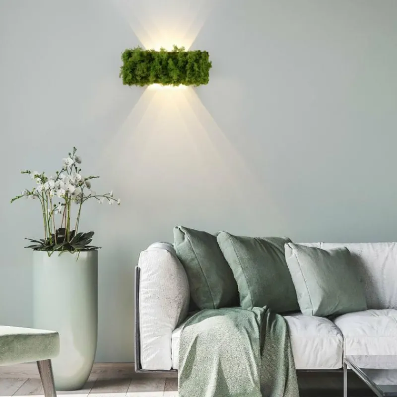 Luminaires Leuchten Direkt Applique murale Leuchten-Direkt GREEN CARLO LED Argenté, 6 lumières* Éclairage Led
