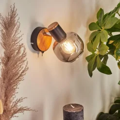 Suspension Verre Fumé-hofstein Applique murale Lexington Écru, 1 lumière