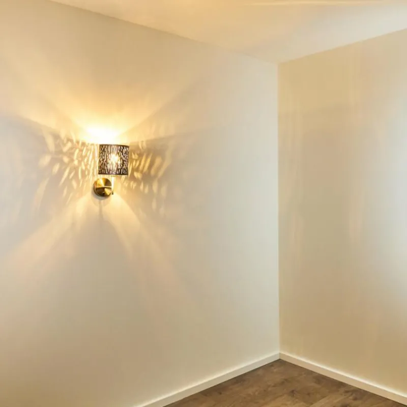 Lampes En Tissu-hofstein Applique murale LIARED Nickel mat, 1 lumière