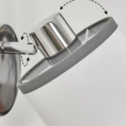 Lampes En Tissu-hofstein Applique murale Lohobe Chrome, 1 lumière