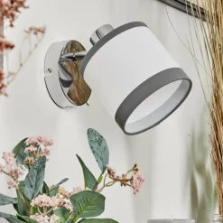 Lampes En Tissu-hofstein Applique murale Lohobe Chrome, 1 lumière