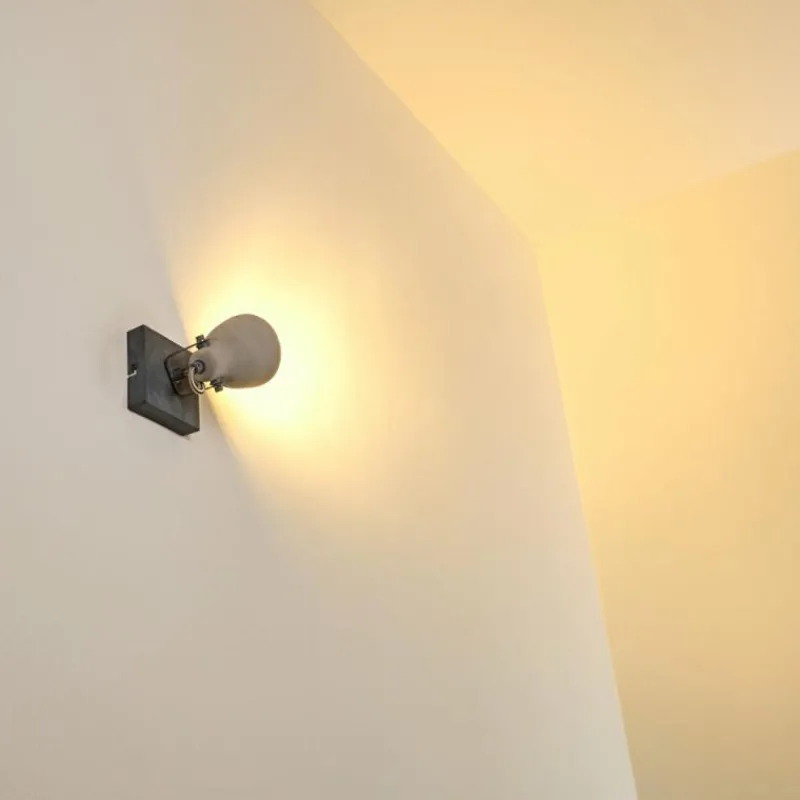 hofstein Applique murale Lomma Gris, 1 lumière* Appliques