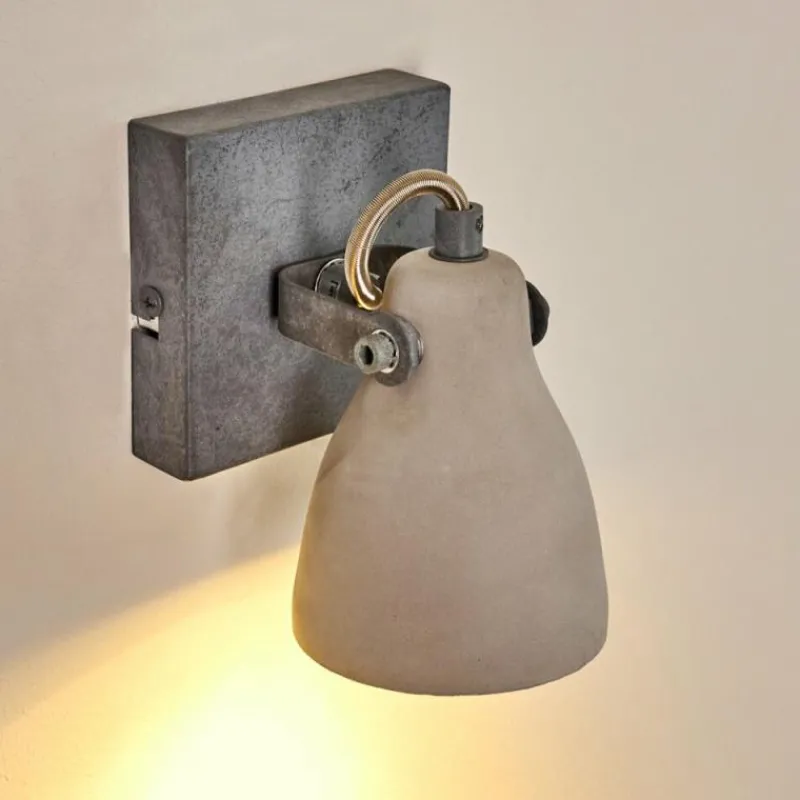 hofstein Applique murale Lomma Gris, 1 lumière* Appliques