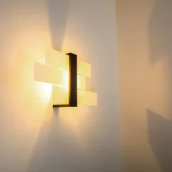 Lampes En Bois-hofstein Applique murale Lovikka Bois foncé, 1 lumière