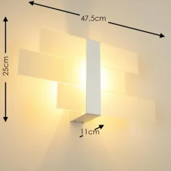 hofstein Applique murale Lovikka Blanc, 1 lumière