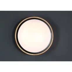 Lampes En Bois-Luce Design Applique murale SOLSTAR LED Écru, Noir, 1 lumière
